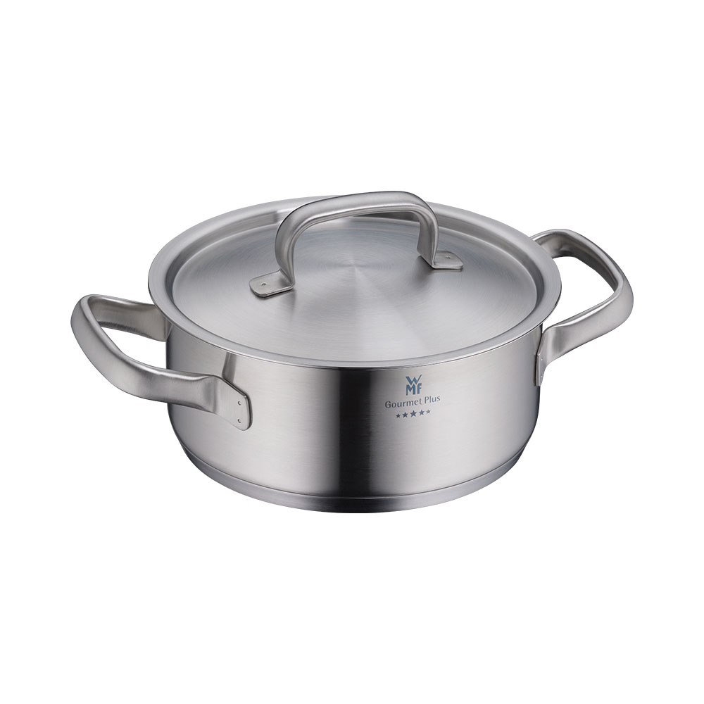WMF 德國- profiselect 24cm 5.7L 雙耳燉鍋(含耐熱玻璃鍋蓋) - PChome
