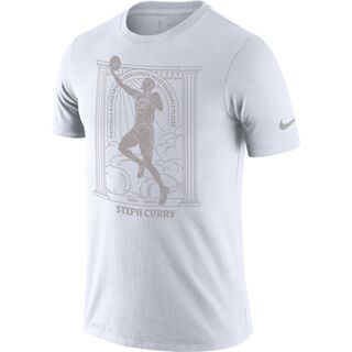 Nike NBA Curry 30 MVP [CT4011-100] 男 短袖 上衣 T恤 籃球 勇士 運動 休閒 白