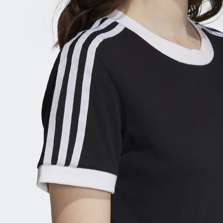 adidas T恤3-Stripes Tee 運動休閒女款ED7482 - PChome 24h購物