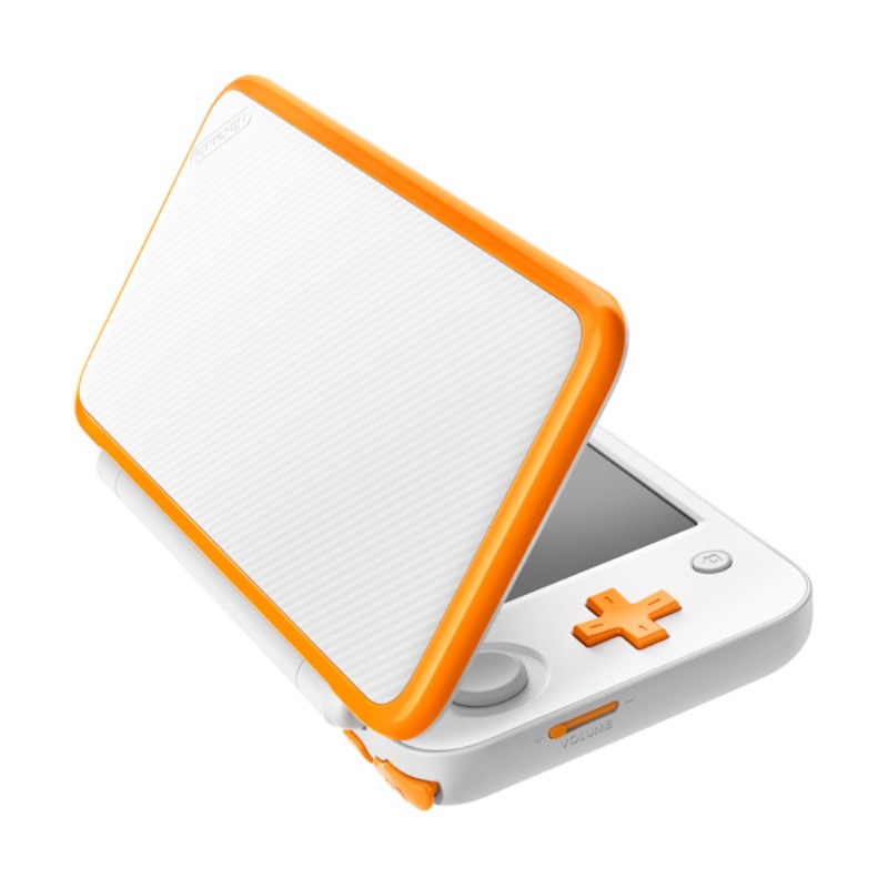 任天堂new Nintendo 2ds Ll 主機 白 亮橘色 Pchome 24h購物