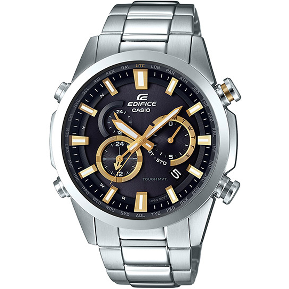 完全新品未使用】CASIO EDIFICE 保証書、箱、フィルム付き-