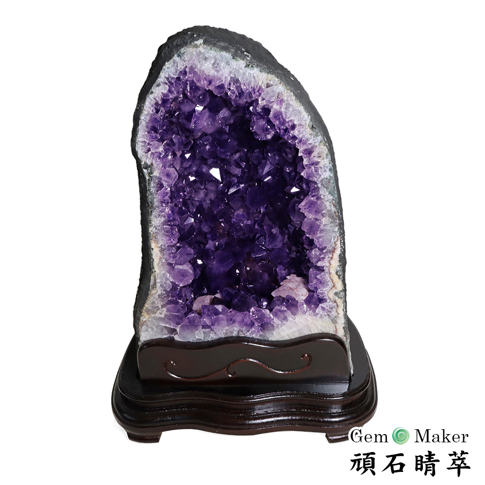GemMaker 頑石睛萃開運招財天然巴西紫晶洞FA-311(12.9kg) - PChome 24h購物