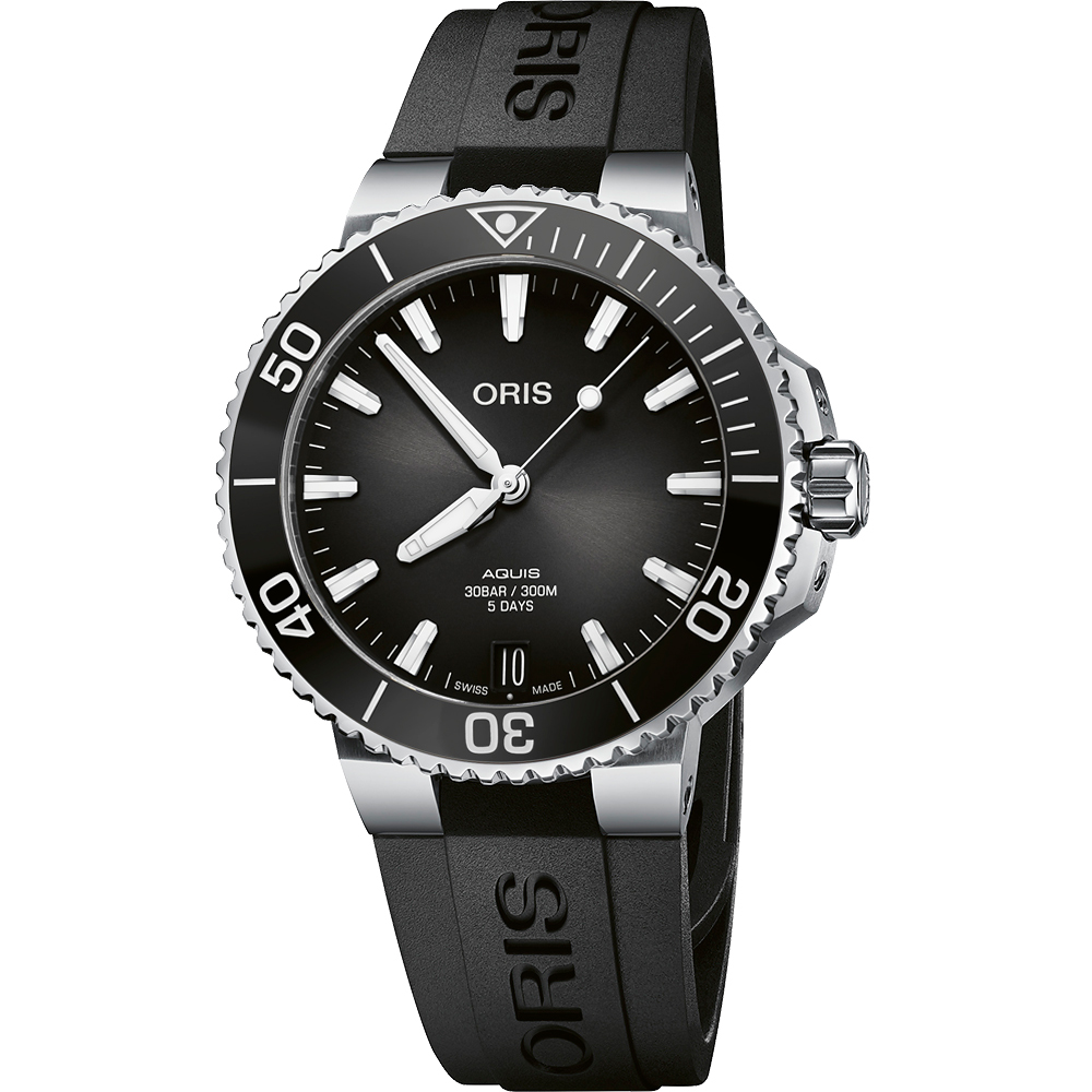 お盆最終特別価格　ORIS AQUIS 腕時計 訳あり ス*5様 お盆特別価格スタート ORIS AQUIS 訳あり - メルカリ