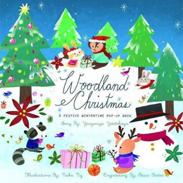Woodland Christmas-A Festive Wintertime Pop-Up Book 森林動物過聖誕 立體故事書（外文書）