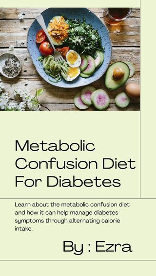 METABOLIC CONFUSION DIET FOR DIABETES(Kobo/電子書)