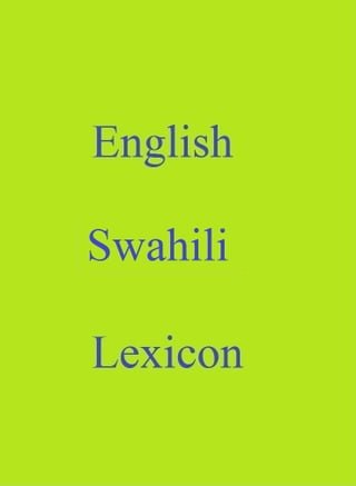 English Swahili Lexicon(Kobo/電子書)