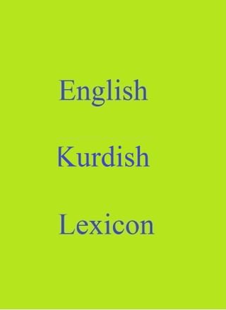 English Kurdish Lexicon(Kobo/電子書)