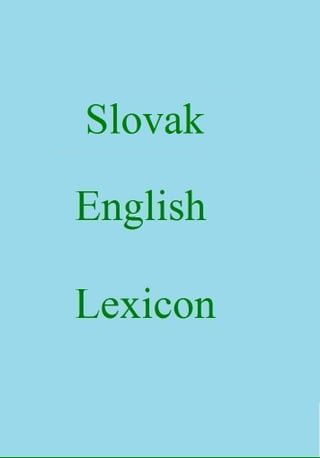 Slovak English Lexicon(Kobo/電子書)
