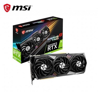 微星MSI GeForce RTX 3090 24G GAMING X TRIO PCI-E顯示卡
