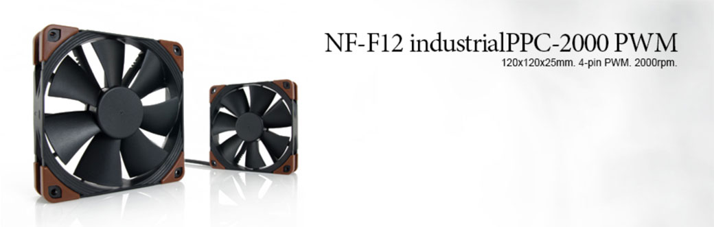 Noctua NF-F12 industrialPPC-2000 PWM工業級IP52防塵防水風扇- PChome 24h購物