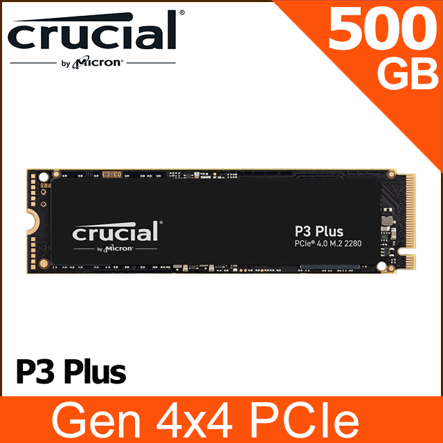 美光Micron Crucial P3 Plus Gen4 NVMe 2TB SSD 固態硬碟- PChome 24h購物