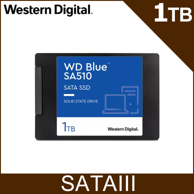 WD 藍標SA510 1TB 2.5吋SATA SSD - PChome 24h購物