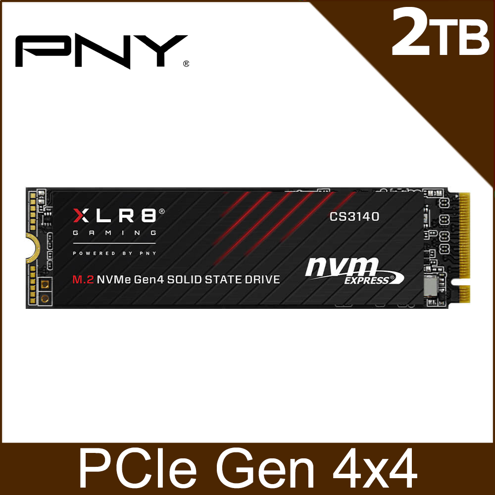 [情報] PNY XLR8 CS3140 2TB M.2 2280 PCIe Gen4
