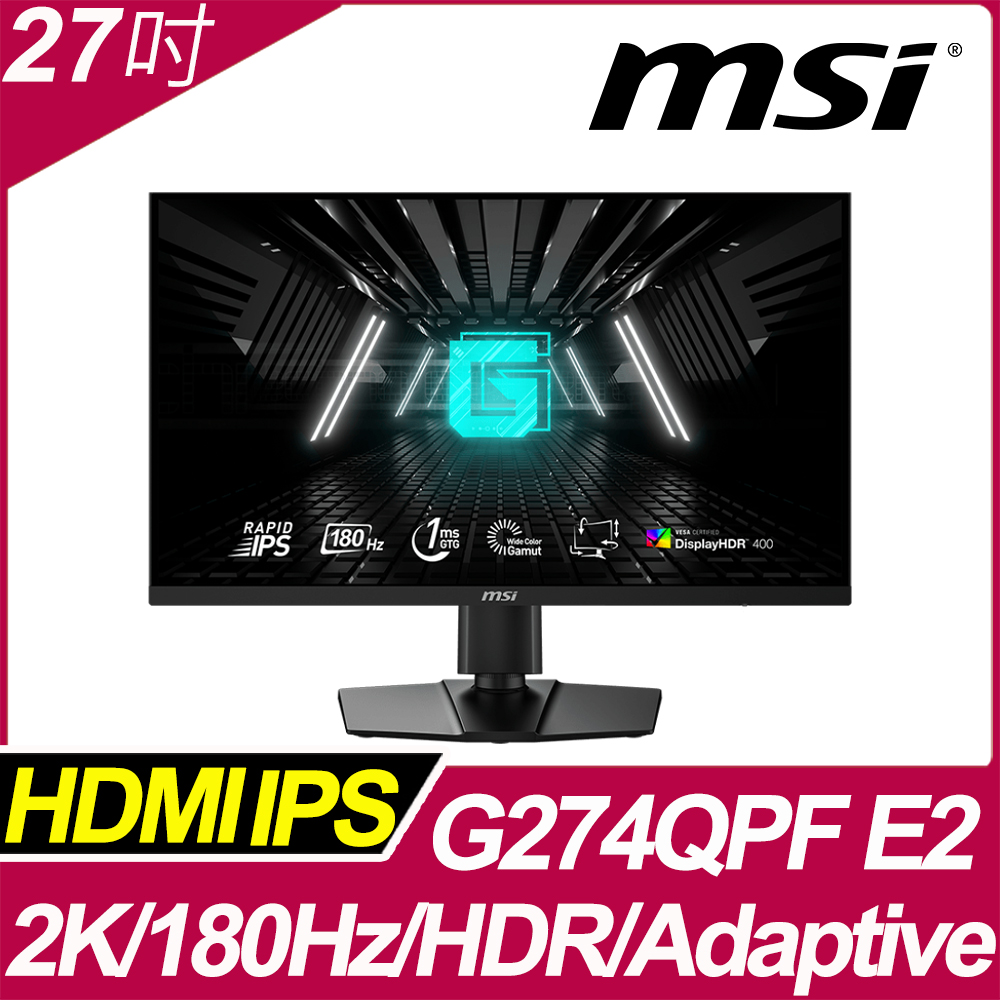 MSI 微星MAG 274QRF QD E2 - PChome 24h購物 MSI 微星MAG 274QRF QD E2 - PChome 24h購物