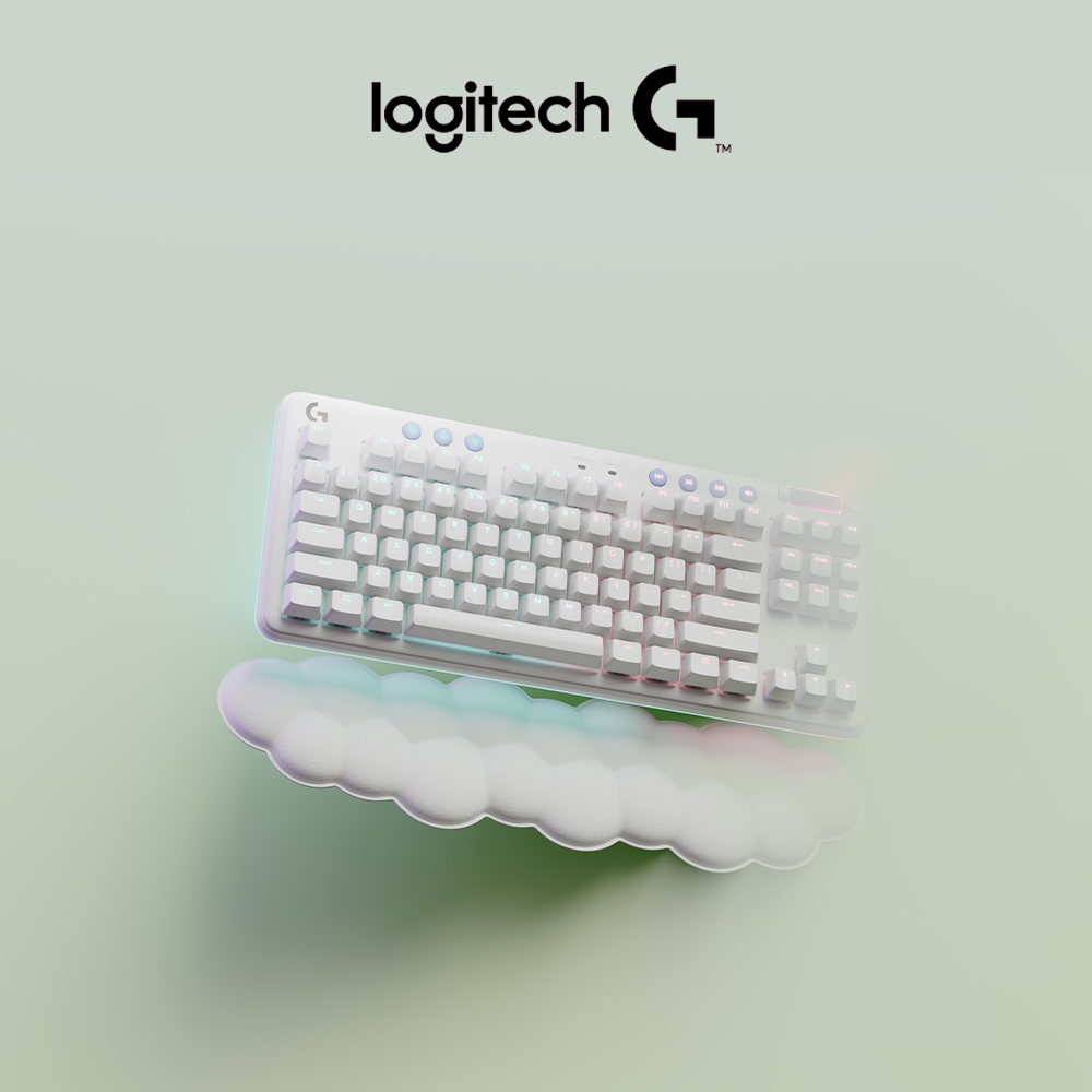 Logitech 羅技G713 TKL 機械式電競鍵盤白色中文紅軸茶軸- PChome
