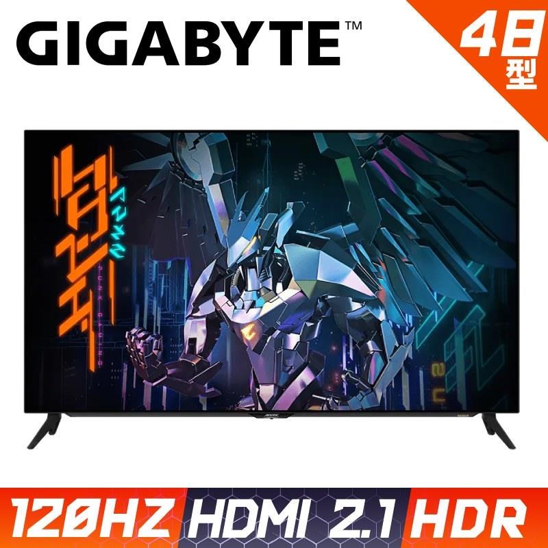 【南紡購物中心】GIGABYTE AORUS FO48U 48型4K HDR電競螢幕