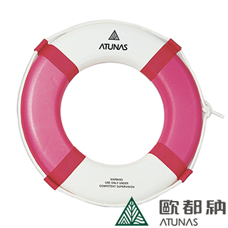 超值搶購↘【ATUNAS 歐都納】4623RC雙色安全救生圈(4613A紅白/急救圈/游泳圈/魚雷浮標/浮板)